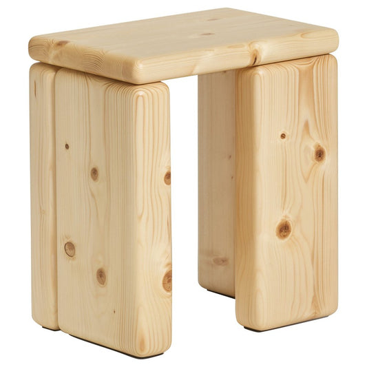 Timber Stool in Wood by Onno Adriaanse