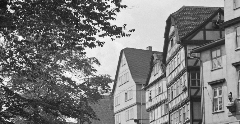 Timbered Houses at the Inner City of Kassel, Germany 1937, 2021-DYV-1014264