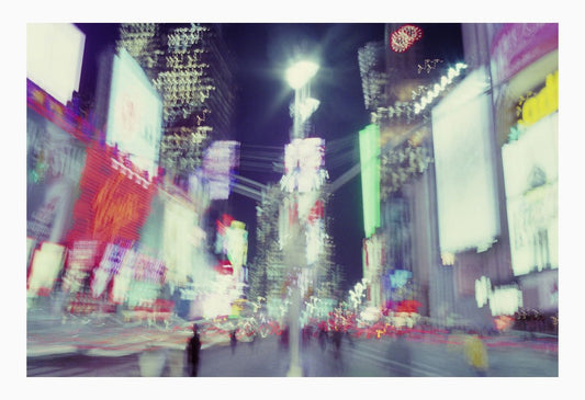 Times Square, New York Metropolis Timescape, Photographic Print