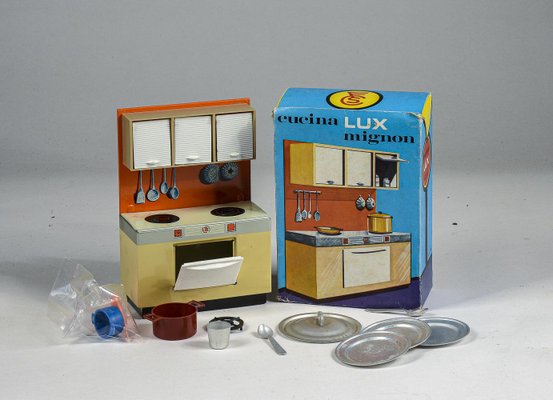 Tin Lux Mignon Toy Kitchen from FCS Collectible, Italy, 1950s-RAQ-1407702