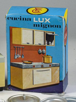 Tin Lux Mignon Toy Kitchen from FCS Collectible, Italy, 1950s-RAQ-1407702