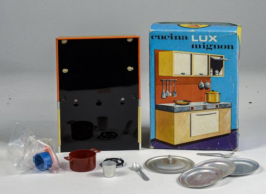 Tin Lux Mignon Toy Kitchen from FCS Collectible, Italy, 1950s-RAQ-1407702