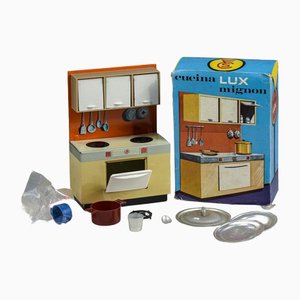 Tin Lux Mignon Toy Kitchen from FCS Collectible, Italy, 1950s-RAQ-1407702