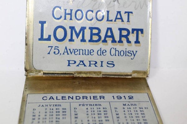 Tin Notebook from Chocolat Lombart-EZZ-704585