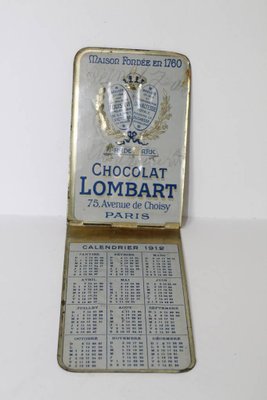 Tin Notebook from Chocolat Lombart-EZZ-704585