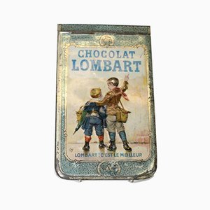 Tin Notebook from Chocolat Lombart-EZZ-704585