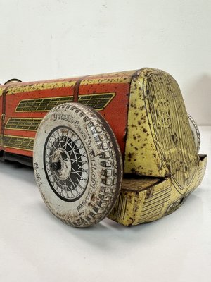 Tin Toy Bugatti Cr 52 from Ch. Rossignol, France, 1930s-WZZ-1727743