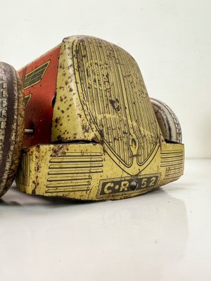 Tin Toy Bugatti Cr 52 from Ch. Rossignol, France, 1930s-WZZ-1727743