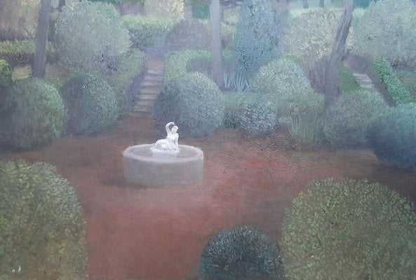 Tinatin Chkhikvishvili, Botanical Garden, 2023, Oil on Canvas-CHG-2037518