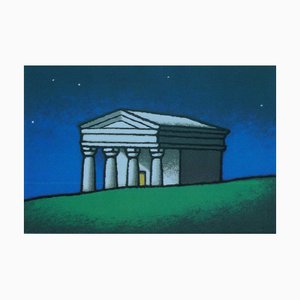 Tino Stefanoni, Tempio, 1997, Colored Screenprint-PLZ-1180501