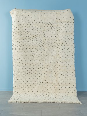 Tiny Dalmatian Berber Rug, 2010s-GPP-1394682