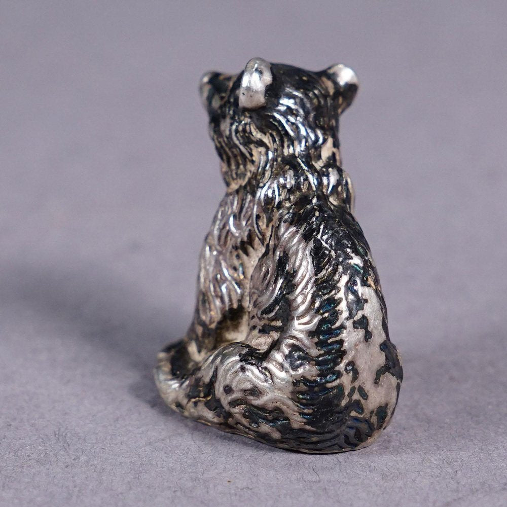 Tiny Sterling Cast of Sitting Bear, 1930s