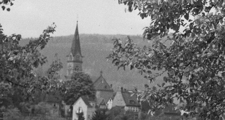 To Neckargemuend Mercedes Benz Car Near Heidelberg, Germany 1936, Printed 2021-DYV-990650