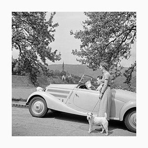 To Neckargemuend Mercedes Benz Car Near Heidelberg, Germany 1936, Printed 2021-DYV-990653