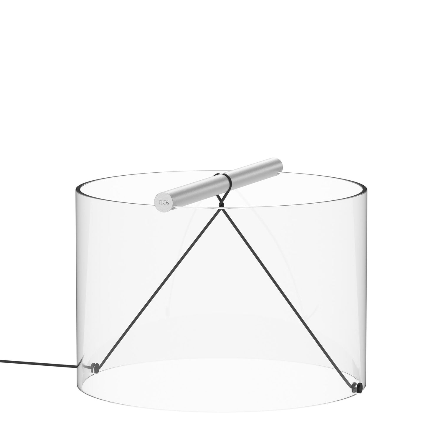 To-Tie T3 Table Lamp by Flos #Anodised Aluminum
