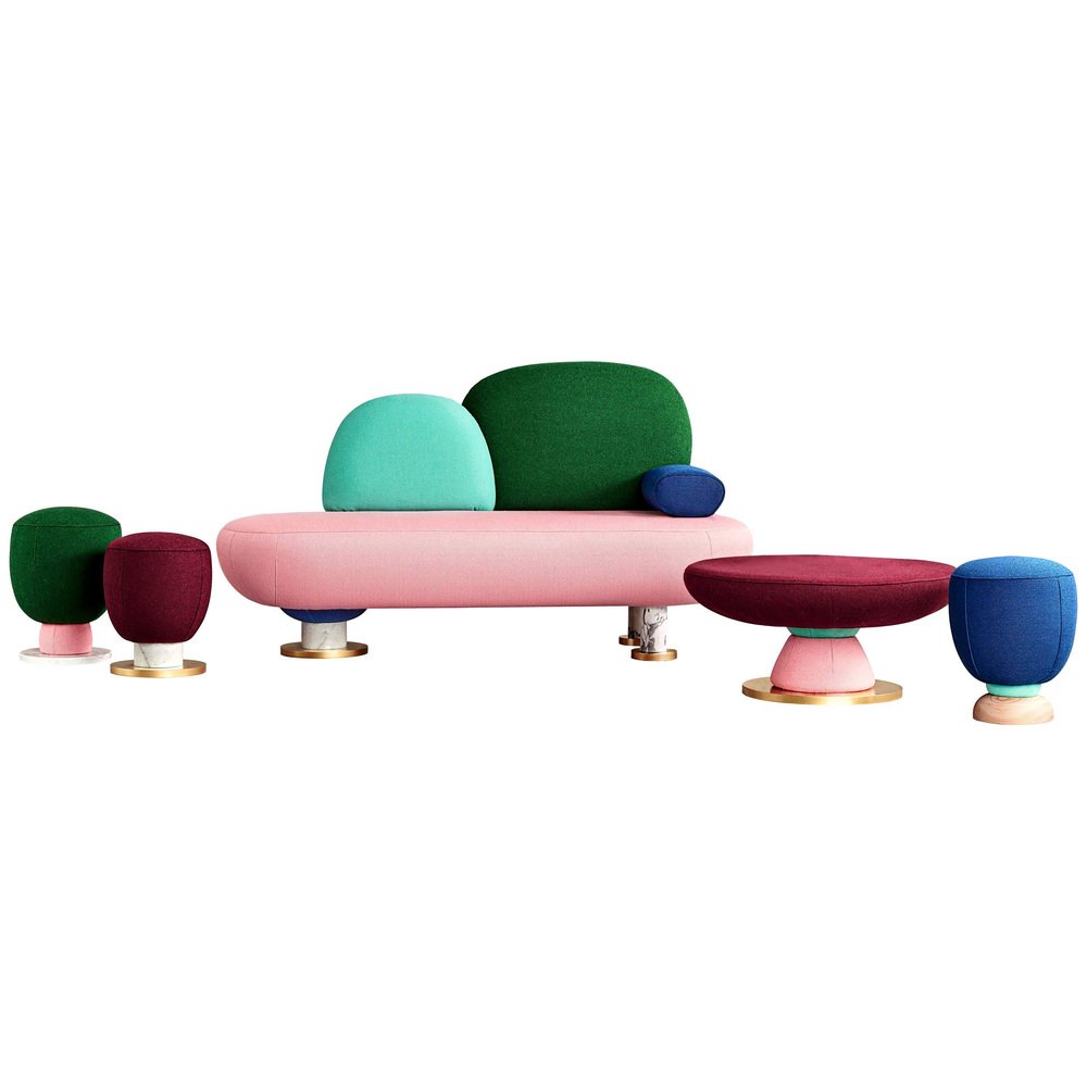 Toadstool Collection Ensemble by Pepe Albargues, Set of 5