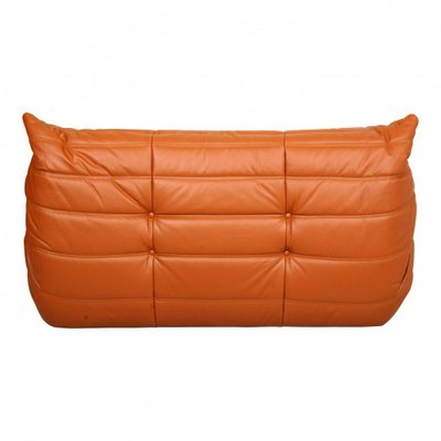 Togo 2-Seater Sofa in Cognac Classic Leather by Michel Ducaroy for Ligne Roset, 1970s-MTD-1400847