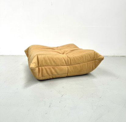 Togo Ottoman in Camel Leather by Michel Ducaroy for Ligne Roset, France-XLZ-2033983