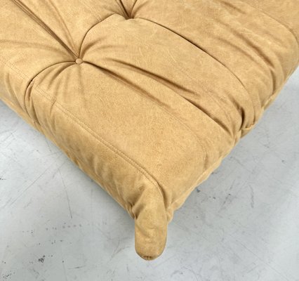 Togo Ottoman in Camel Leather by Michel Ducaroy for Ligne Roset, France-XLZ-2033983