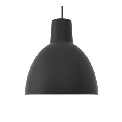 Toldbod 550 Ceiling Lamp in Black from Louis Poulsen, 1970s-BPJ-1732131