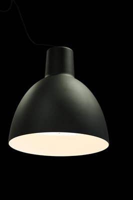 Toldbod 550 Ceiling Lamp in Black from Louis Poulsen, 1970s-BPJ-1732131