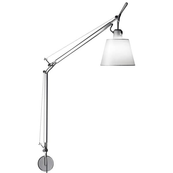 Tolomeo Basculante Wall Lamp by Artemide #Satin