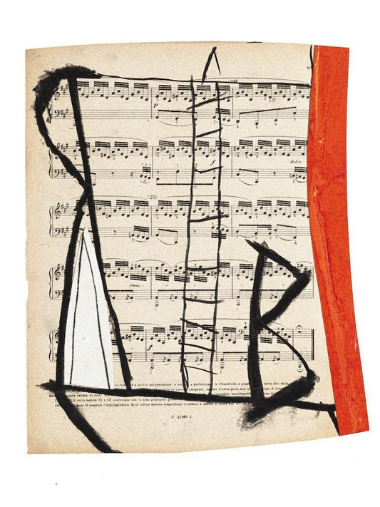 Tommaso Cascella, Musical Notes, 2009, Mixed Media