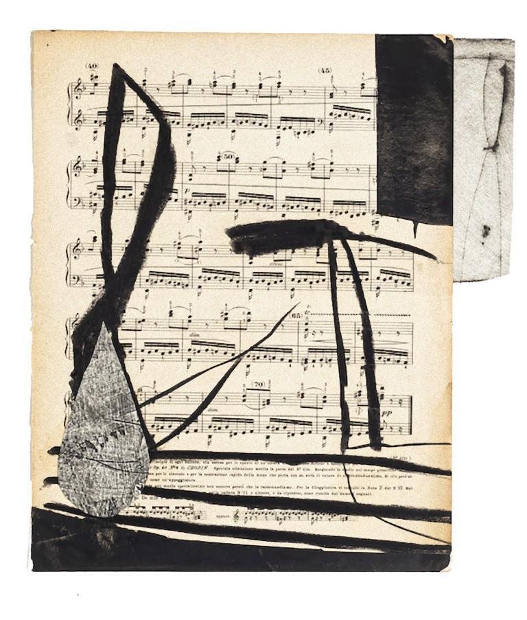 Tommaso Cascella, Musical Notes, 2009, Mixed Media