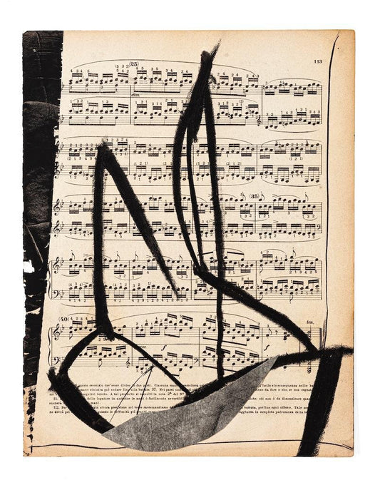 Tommaso Cascella, Musical Notes, 2009, Mixed Media