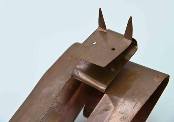 Tommaso Cascella, The Cat, Bronze Sculpture, 2004-ZCI-1775998