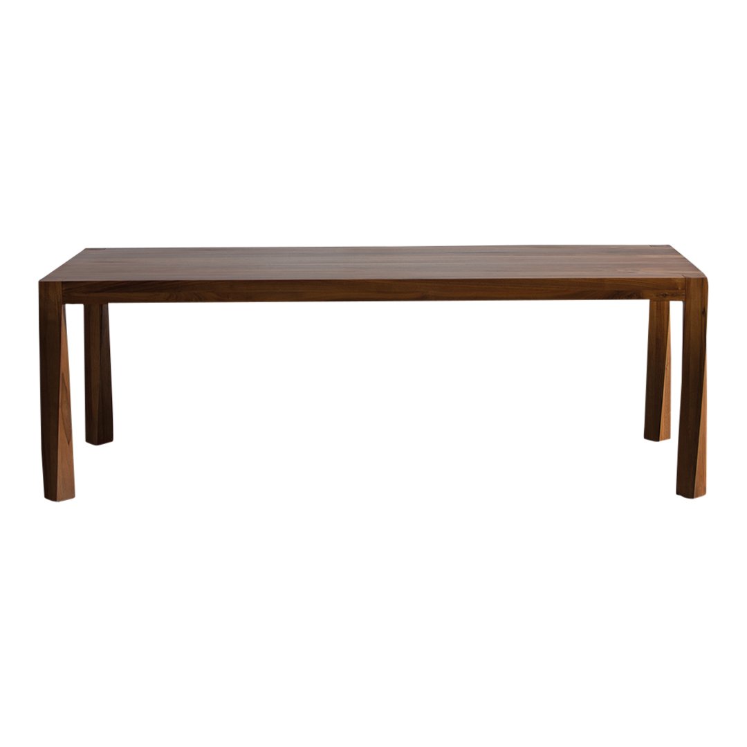TOR - Rectangular solid wood dining table