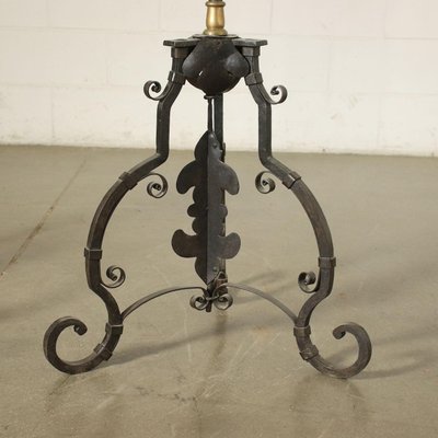 Torch Holders in Wrought Iron, Italy, 19th Century, Set of 2-VMM-1298782