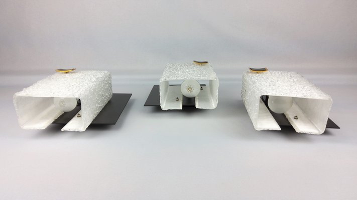 Torch Wall Light by Arlus, 1960s, Set of 3-YBU-847871