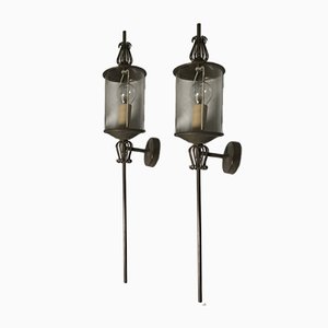 Torchère Sconces from Lunel France, 1950s, Set of 2-EK-988370