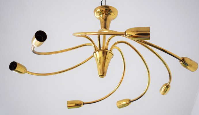 Tornado Ceiling Lamp from Rupert Nikoll, 1950s-VA-838552