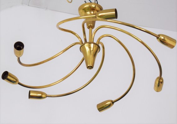 Tornado Ceiling Lamp from Rupert Nikoll, 1950s-VA-838552