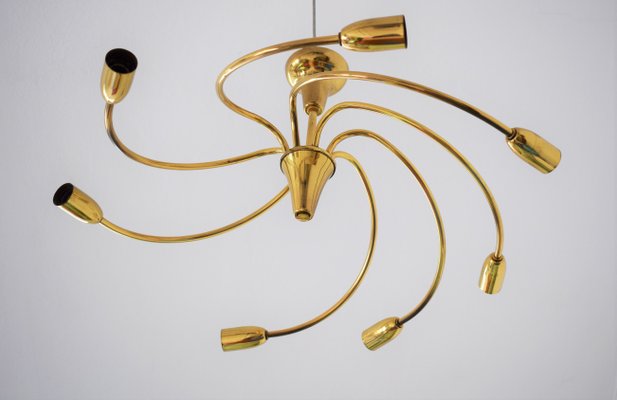 Tornado Ceiling Lamp from Rupert Nikoll, 1950s-VA-838552