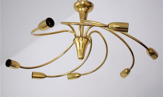 Tornado Ceiling Lamp from Rupert Nikoll, 1950s-VA-838552