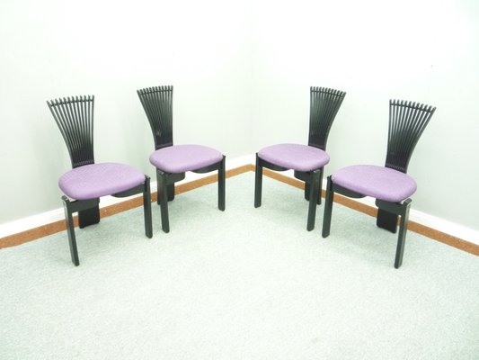 Totem Chairs by Torstein Nilsen for Westnofa, 1980s, Set of 4-UG-1382734