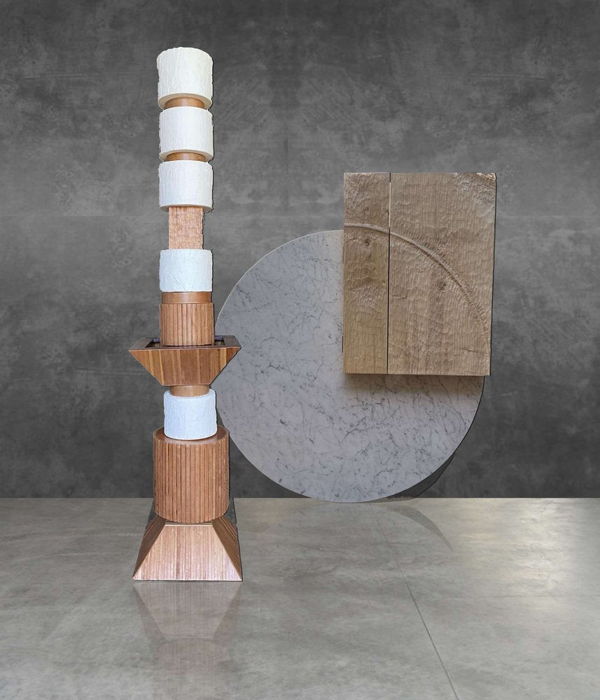 Totem Lamp 16 Ground Lamp by Mascia Meccani for Meccani Design