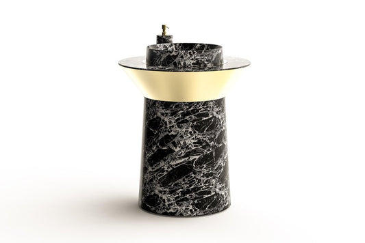 Totem Washbasin by Marmi Serafini