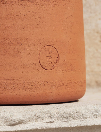 Tototò side table, terracotta