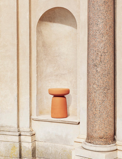 Tototò side table, terracotta