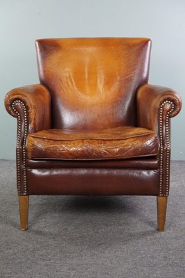 Tough Sheep Leather Armchair Sleetse Look-HPP-1779862