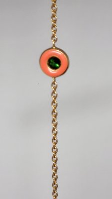 Tourmaline and Gold Chain Bracelet, 2000s-EAI-735135