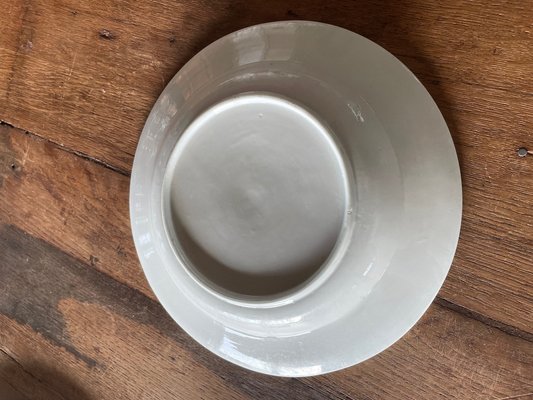 Tournai Deep Plate in Porcelain-QJM-1806031