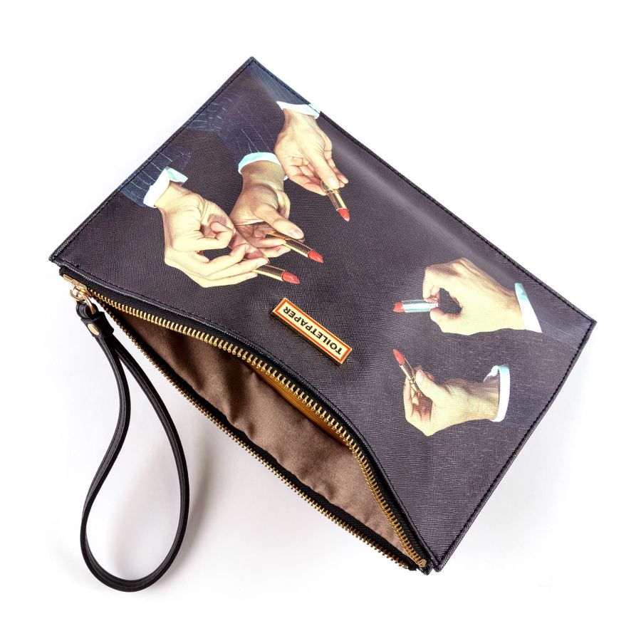 Pouch Bag Lipstick by Seletti #Black