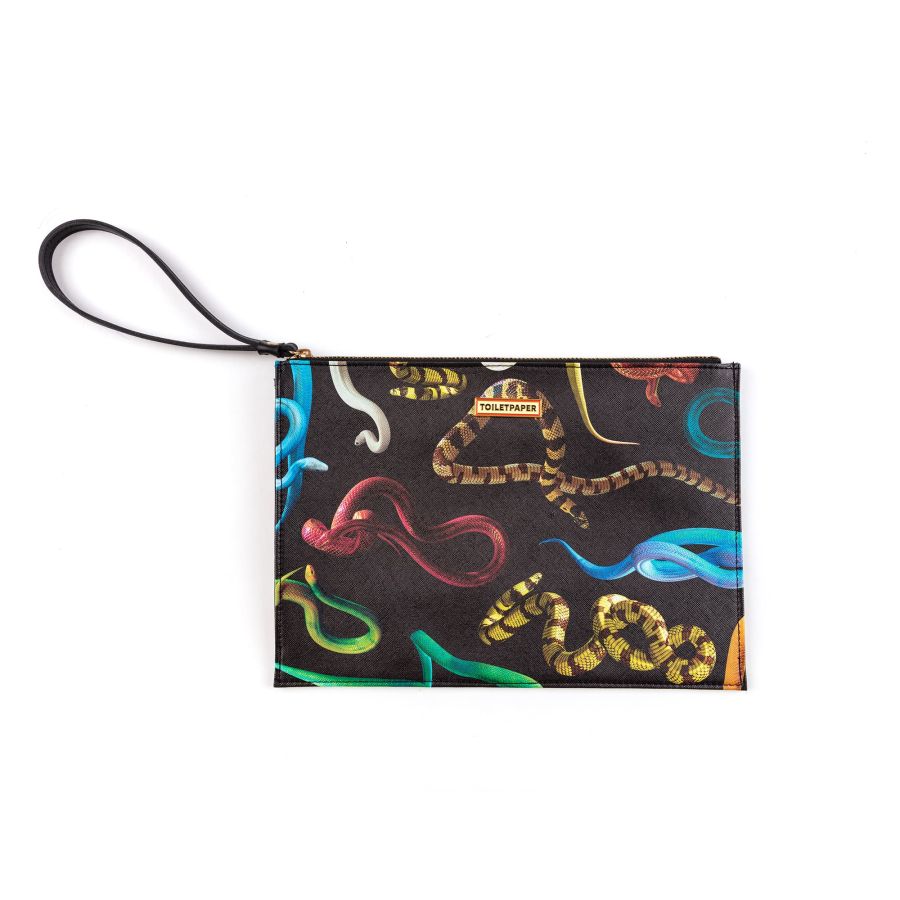 Pouch Bag Snakes by Seletti