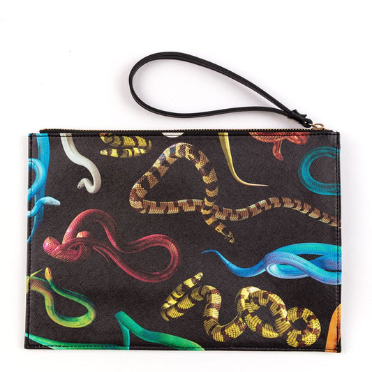 Pouch Bag Snakes by Seletti