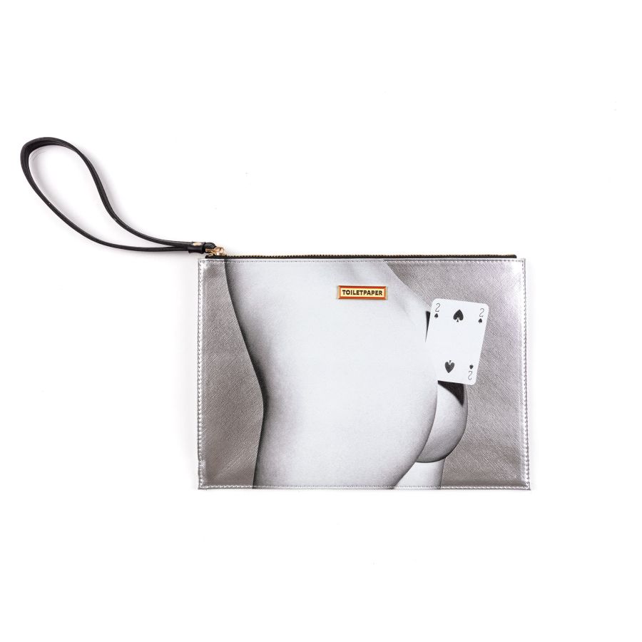 Pouch Bag Two of Spades by Seletti